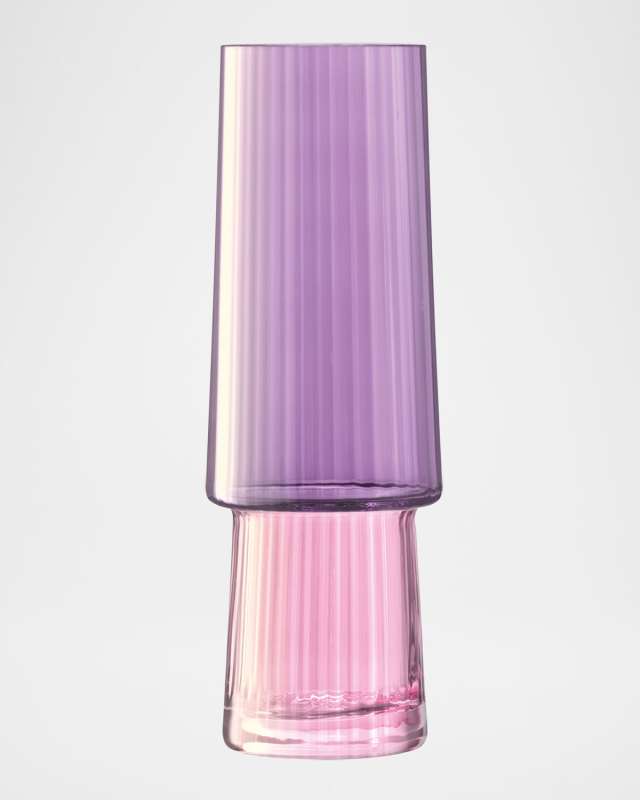 Gems 10.25" Vase, Garnet
